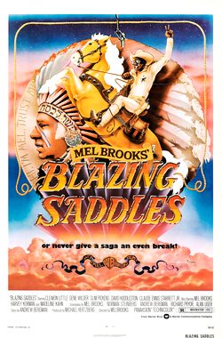 Blazing Saddles poster