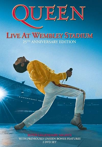 Queen Live at Wembley Stadium poster