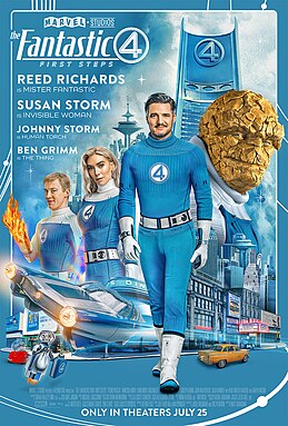 The Fantastic Four: First Steps poster