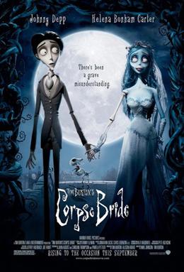Tim Burton's Corpse Bride poster